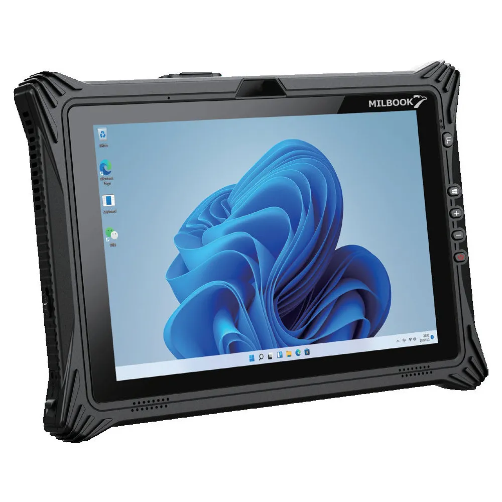 Tablet Milbook F10MBF10G2-16, i5-1230U, 10,1" WUXGA, 128GB, 16GB, LTE, Czarny, Kamera 2+8Mpix, Win11 Pro, 2 lata Carry-in | Skle