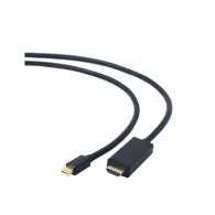 Kabel Gembird mini DisplayPort do HDMI CC-MDP-HDMI-6, 1,8 m, Czarny | Sklep ITnes.pl, IT for BUSINESS