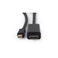Kabel Gembird mini DisplayPort do HDMI CC-MDP-HDMI-6, 1,8 m, Czarny | Sklep ITnes.pl, IT for BUSINESS