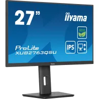 Monitor iiyama ProLite XUB2763QSU-B1, 27", 2560x1440 (QHD), 100Hz, IPS, 2 ms, pivot, Czarny | Sklep ITnes.pl, IT for BUSINESS