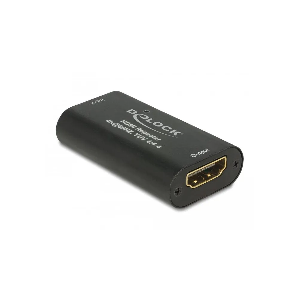 Reapeter HDMI Delock 11462, 4K 60 Hz, Czarny | Sklep ITnes.pl, IT for BUSINESS