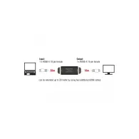 Reapeter HDMI Delock 11462, 4K 60 Hz, Czarny | Sklep ITnes.pl, IT for BUSINESS