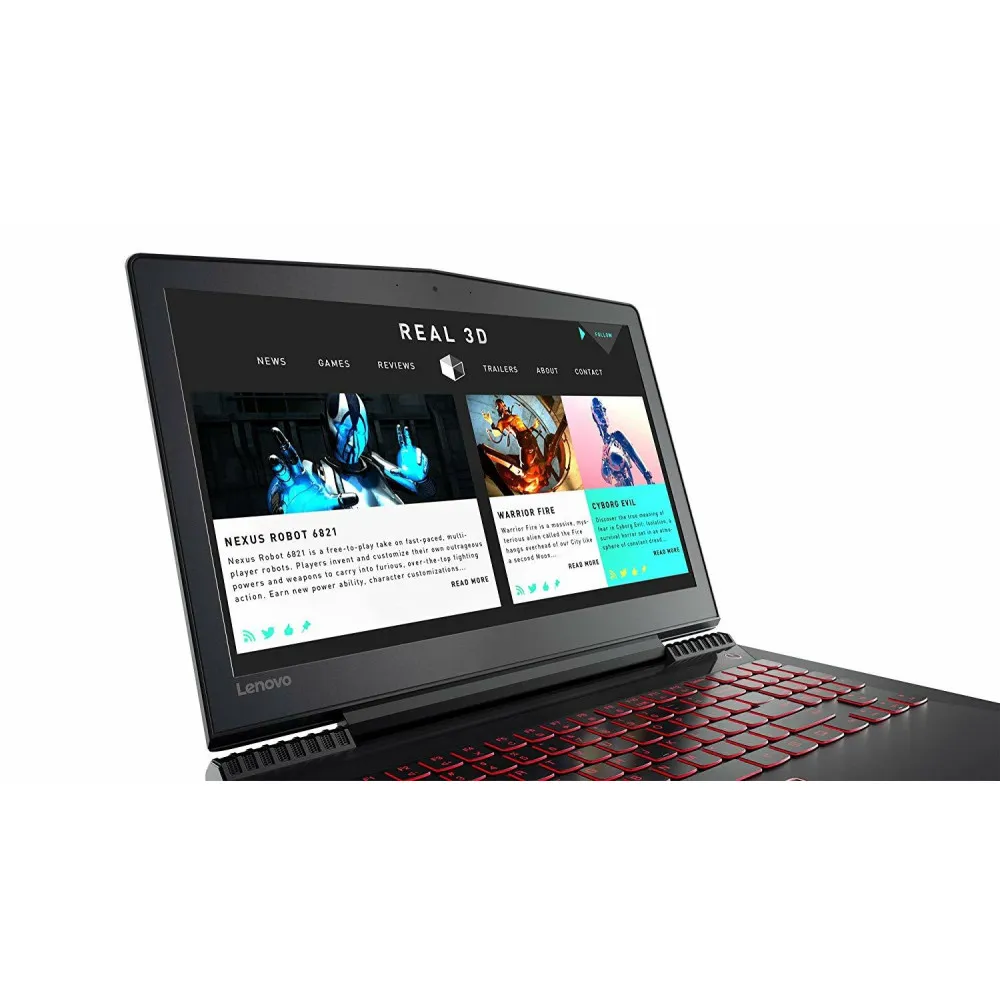 Laptop Lenovo Legion 80WK00EPPB - i7-7700HQ/15,6" Full HD IPS/RAM 4GB/HDD 1TB/NVIDIA GeForce GTX 1050/Windows 10 Home - zdjęcie