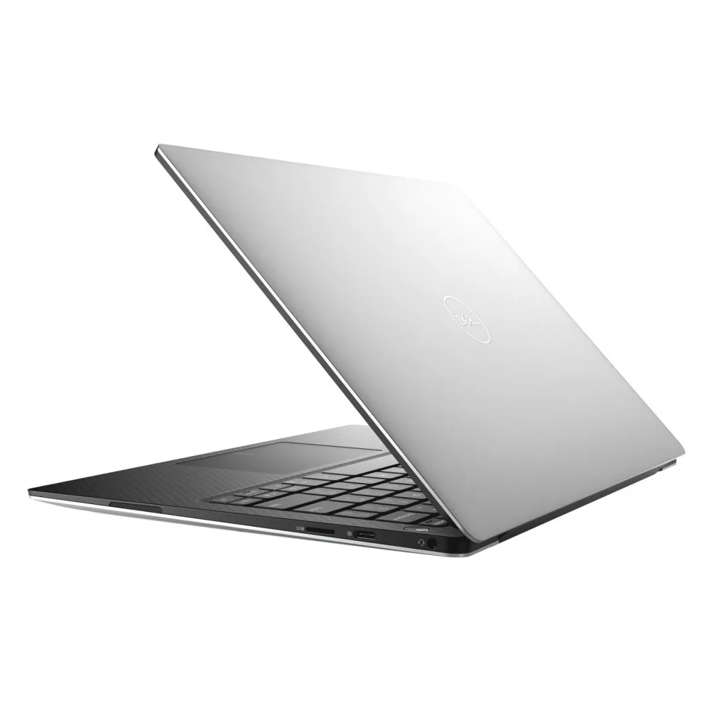 Laptop Dell XPS 13 9370-6165 - i7-8550U/13,3" 4K dotykowy/RAM 16GB/SSD 512GB/Srebrny/Windows 10 Pro/3 lata On-Site - zdjęcie