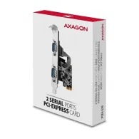 Karta rozszerzeń AXAGON PCEA-S2N 2 Ports PCIe Serial Card RS232 - DB9, PCIe