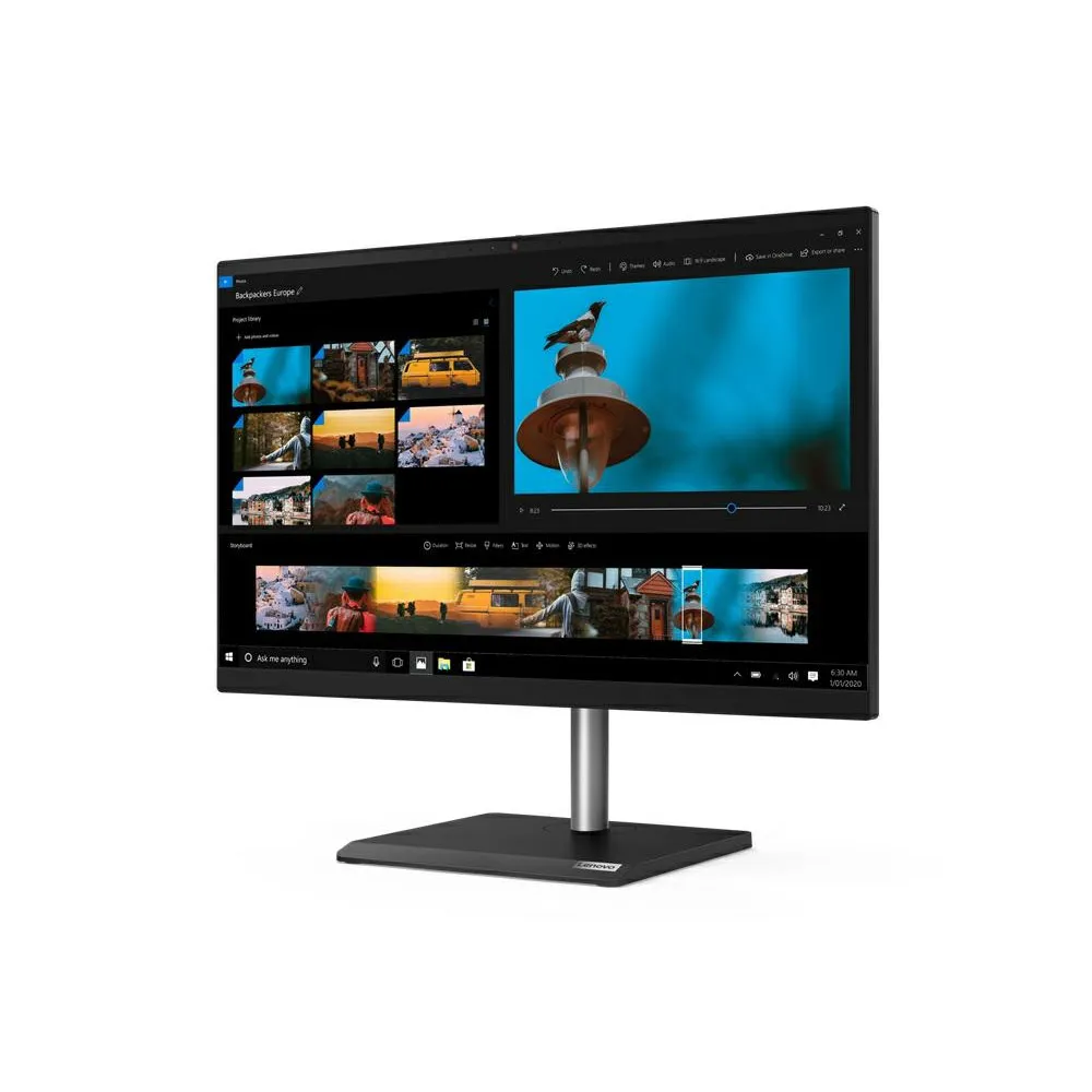 Zdjęcie produktu Komputer All-in-One Lenovo V30a 24IIL 11LA000LPB - i3-1005G1/23,8" FHD IPS/RAM 8GB/SSD 256GB/Czarny/WiFi/Windows 10 Pro/1 rok OS