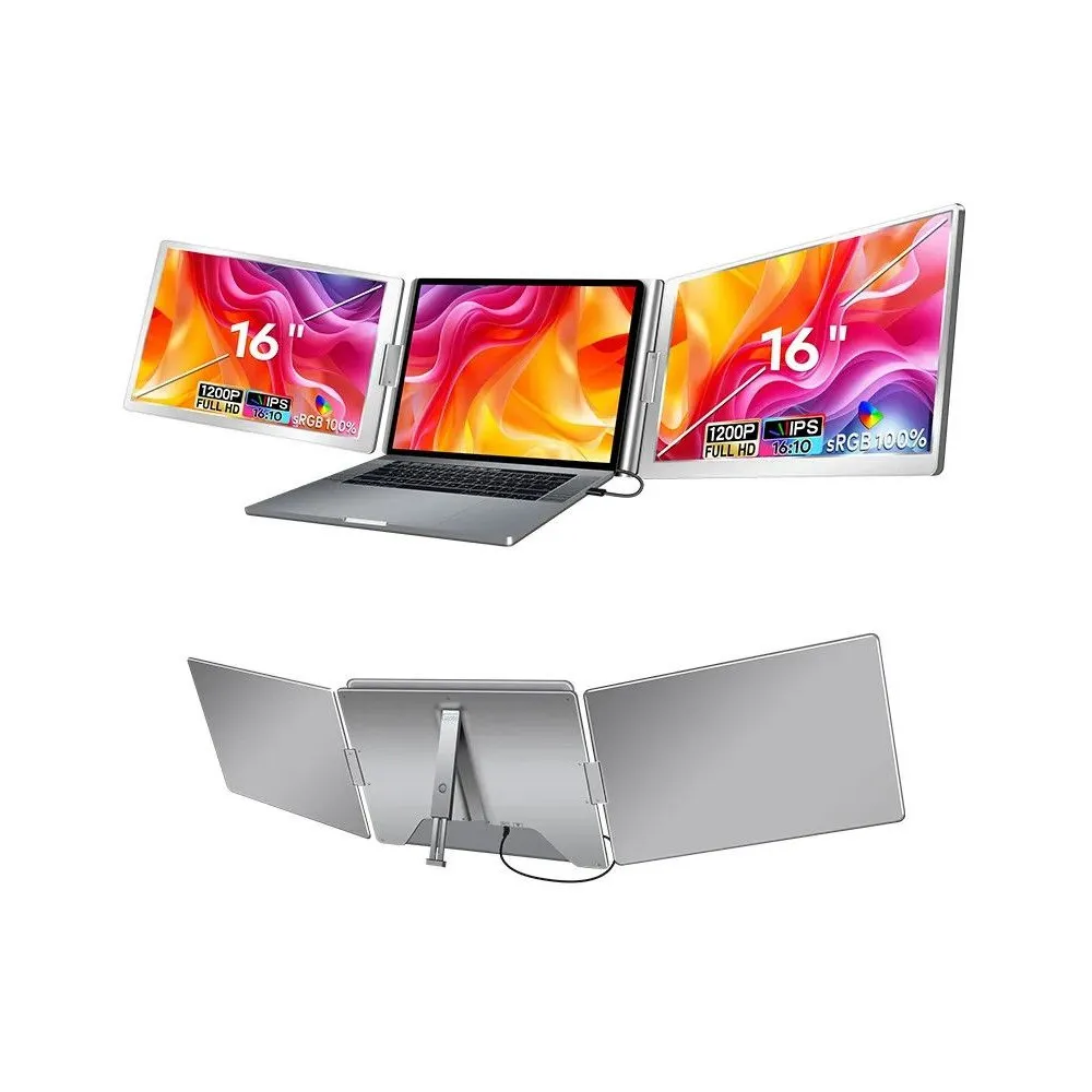 Monitor Extralink EX.21649, 16", 1920x1200 (WUXGA), 16:10, IPS, USB-C, Srebrny | Sklep ITnes.pl, IT for BUSINESS