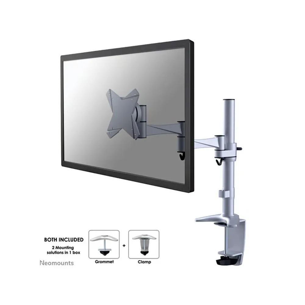 Uchwyt biurkowy do monitora Neomounts by Newstar Flat Screen Desk Mount 10-30" FPMA-D1330SILVER - Srebrny