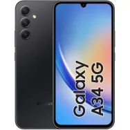 Smartfon Samsung Galaxy A34 5G SM-A346BZKAEUE, Dimensity 1080, 6,6" 2340x1080, 128GB, 6GB, 5G, Czarny, 48+13Mpix, Android, 2CI |