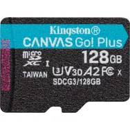Karta pamięci Kingston microSDXC Canvas Go Plus 128GB SDCG3/128GBSP - Czarna, Niebieska | Sklep ITnes.pl - IT for BUSINESS