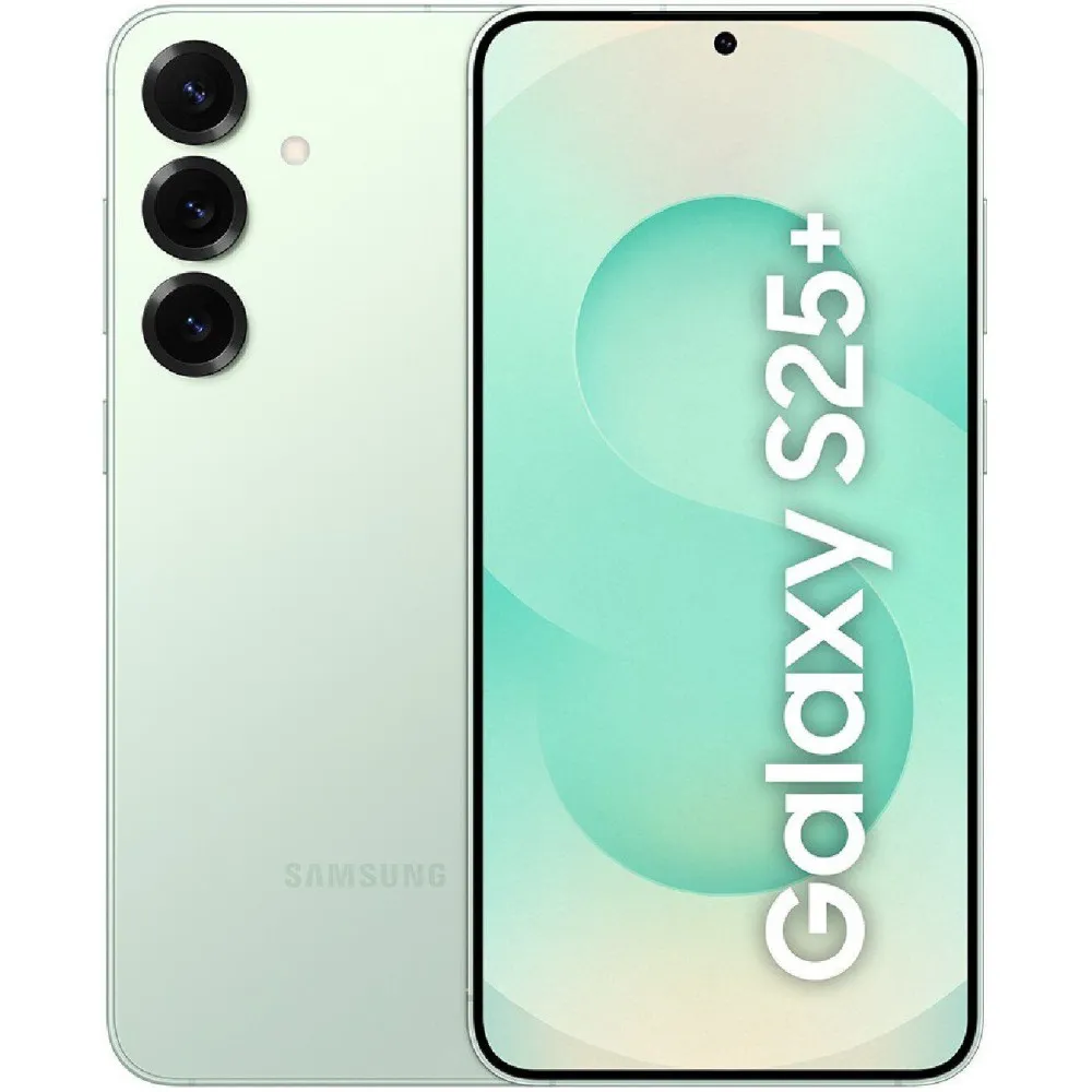 Smartfon Samsung Galaxy S25+ SM-S936BLGGEUE, Snapdragon 8 Elite, 6,7" 3120x1440, 512GB, 12GB, 5G, Zielony, 50+12Mpix, Android, 2