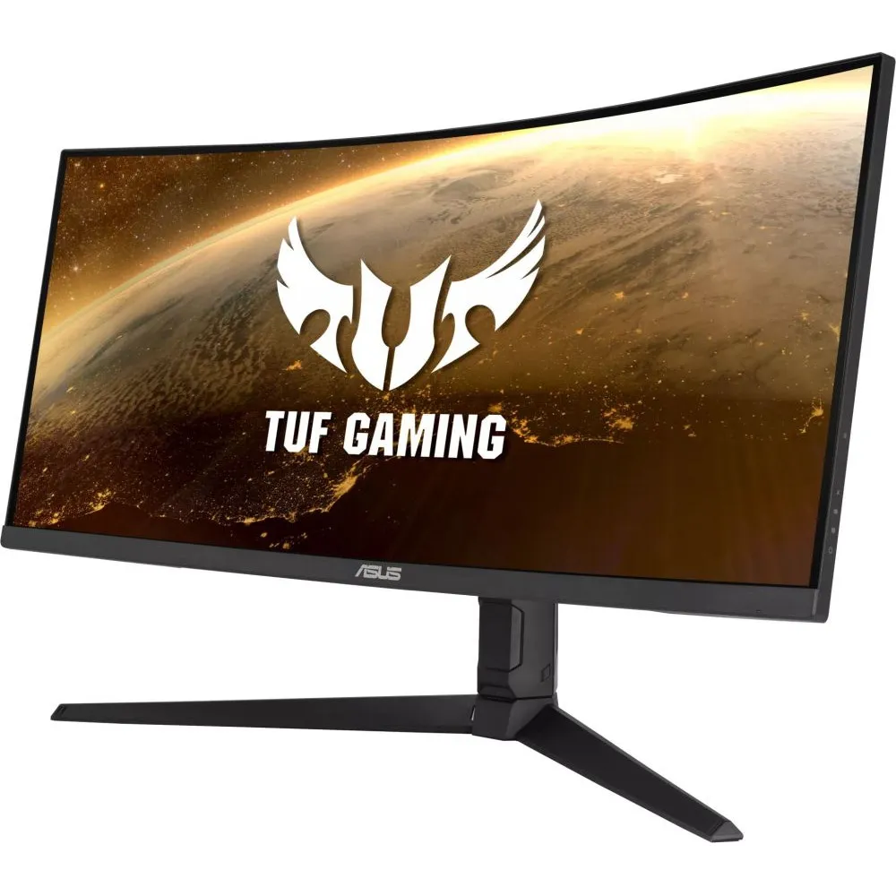Monitor ASUS TUF Gaming VG34VQL1B - 34"/3440x1440 (UWQHD)/144Hz(Overclockdo165Hz)/21:9/zakrzywiony/VA/HDR/1 ms/Czarny