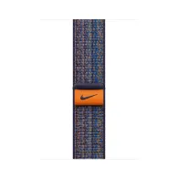 Opaska sportowa Nike Apple Watch Sport Band Regular MTL23ZM/A - 41 mm, Sportowy błękit, Pomarańczowy