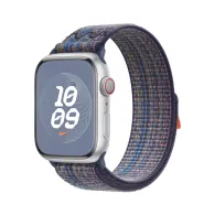 Opaska sportowa Nike Apple Watch Sport Band Regular MTL23ZM/A - 41 mm, Sportowy błękit, Pomarańczowy