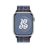 Opaska sportowa Nike Apple Watch Sport Band Regular MTL23ZM/A - 41 mm, Sportowy błękit, Pomarańczowy