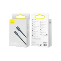 Kabel Baseus Crystal Shine USB-C CAJY000601, PD 100W, USB 2.0, 1,2 m, Czarny | Sklep ITnes.pl, IT for BUSINESS