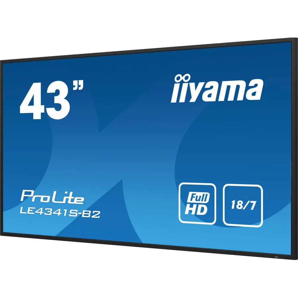 Monitor iiyama ProLite LE4341S-B2 - 42,5"/1920x1080 (Full HD)/IPS/8 ms/Czarny - zdjęcie