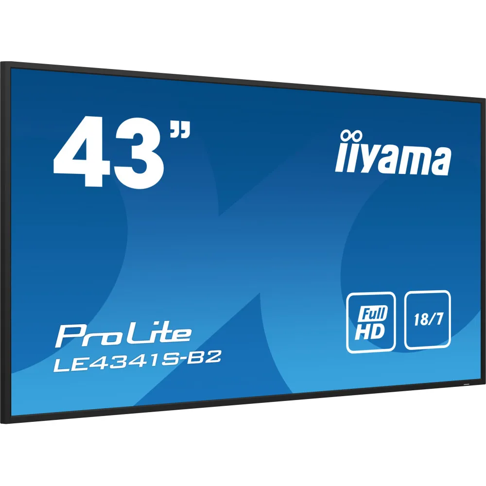 Monitor iiyama ProLite LE4341S-B2 - 42,5"/1920x1080 (Full HD)/IPS/8 ms/Czarny