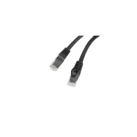 Patchcord Lanberg U/UTP PCU6-10CU-0050-BK - 0,5 m, kat. 6, Czarny