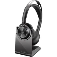 Słuchawki bezprzewodowe nauszne Poly Voyager Focus 2 Microsoft Teams Certified with charge stand Headset 77Y87AA