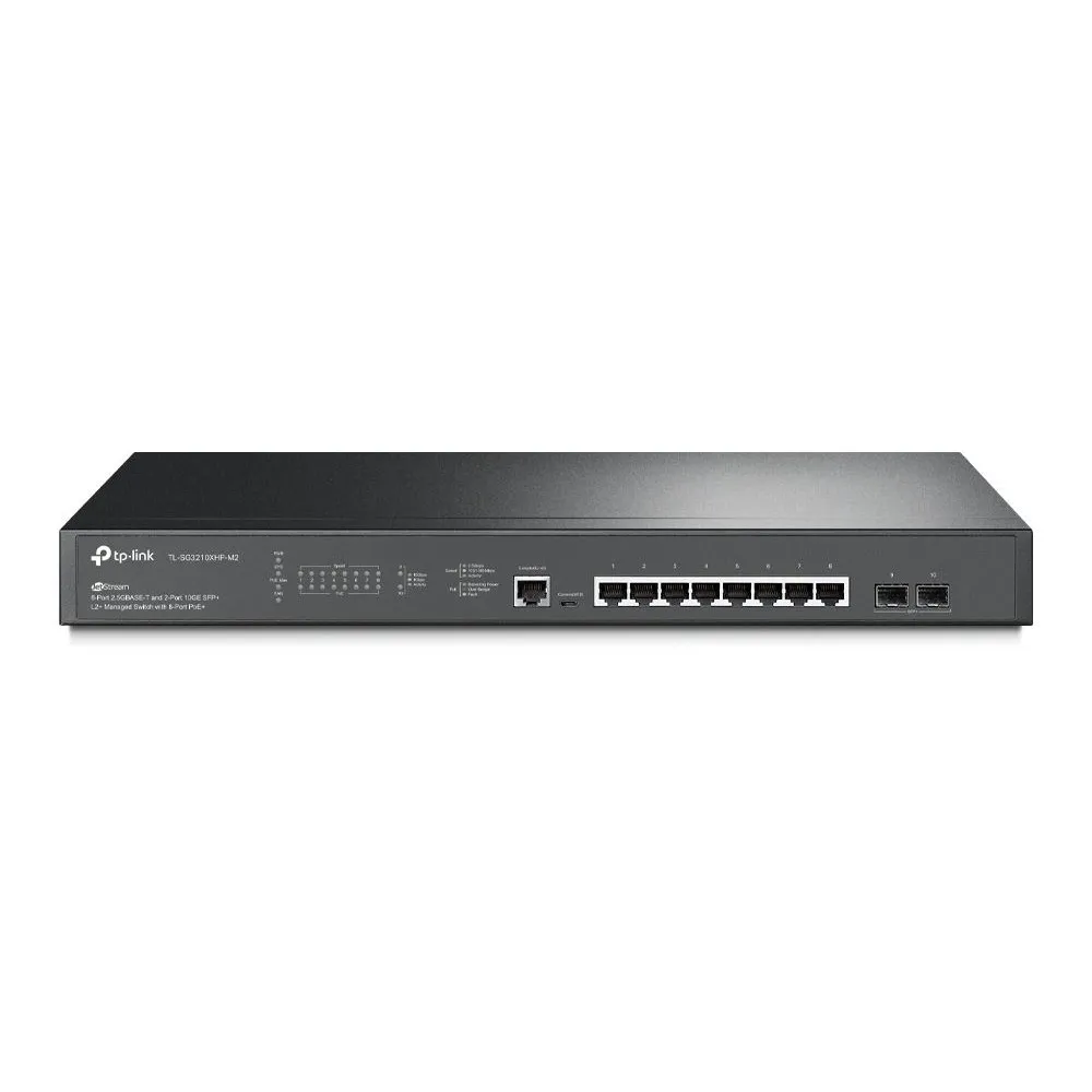 Switch zarządzalny TP-Link TL-SG3210XHP-M2, 8x 2.5GbE LAN, 2x SFP+ 10 GbE, POE+ budżet mocy 240W | Sklep ITnes.pl, IT for BUSINE Switch zarządzalny TP-Link TL-SG3210XHP-M2, 8x 2.5GbE LAN, 2x SFP+ 10 GbE, POE+ budżet mocy 240W | Sklep ITnes.pl, IT for BUSINE
