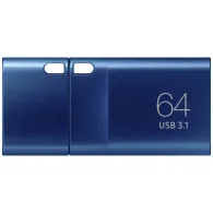 Pendrive Samsung 64GB USB-C 300MB/s MUF-64DA/APC - Niebieski | Sklep ITnes.pl - IT for BUSINESS