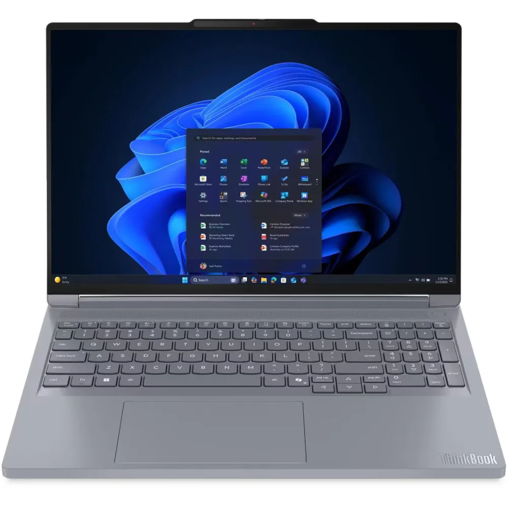 Laptop Lenovo ThinkBook 16p G6 ADR 21U0MDG75PB, Ryzen 9 8940HX, 16" WQXGA IPS HDR, 32GB, 1TB + 4TB, GF RTX 5060, Szary, Win11 Pr