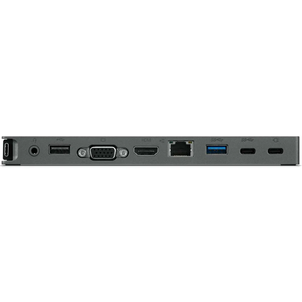 Replikator portów Lenovo USB-C Mini Dock 40AU0065EU, 1 x VGA (D-sub), 1 x USB 3.0, 1 x HDMI, 1 x RJ-45, 1 x USB-C, 1 x USB 2.0 |