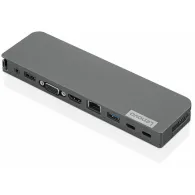 Replikator portów Lenovo USB-C Mini Dock 40AU0065EU, 1 x VGA (D-sub), 1 x USB 3.0, 1 x HDMI, 1 x RJ-45, 1 x USB-C, 1 x USB 2.0 |