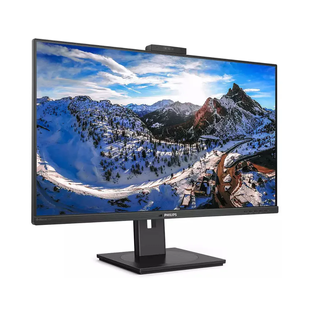 Monitor Philips 329P1H/00 - 32"/3840x2160 (4K)/IPS/4 ms/pivot/kamera/USB-C/Czarny