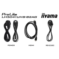Monitor iiyama ProLite LH5041UHS-B2AG, 50", 3840x2160 (4K), VA, 9,5 ms, Czarny | Sklep ITnes.pl, IT for BUSINESS