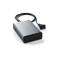 Ładowarka sieciowa Satechi Desktop 108W Pro ST-TC108WM - 2x USB-C PD 90W|18W, 2X USB-A 12W, Szara