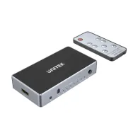 Przełącznik sygnału Unitek HDMI 1.4b 5-in-1 Out 4K V1110A, Kolor srebrny, Czarny | Sklep ITnes.pl, IT for BUSINESS