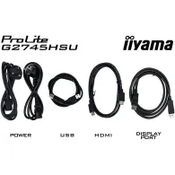 Monitor iiyama G-MASTER G2745HSU-B2, 27", 1920x1080 (FHD), 100Hz, IPS, 1 ms, Czarny | Sklep ITnes.pl, IT for BUSINESS