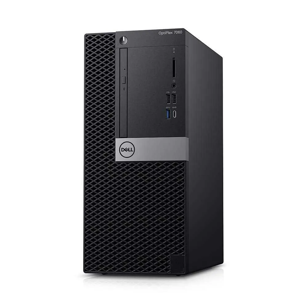 Komputer Dell OptiPlex 7060 N016O7060MT, Tower, i7-8700, 8GB, 1TB, AMD RX 550, DVD, Win10 Pro, 3 lata On-Site | Sklep ITnes.pl, 