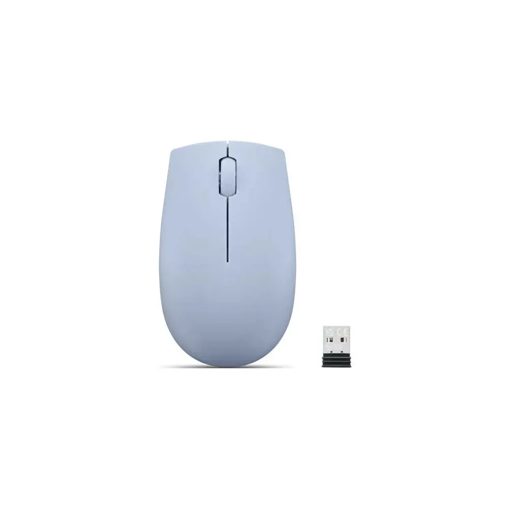 Mysz bezprzewodowa Lenovo 300 Wireless Compact Mouse GY51L15679 - 1000 dpi, Bateria AA, Niebieska