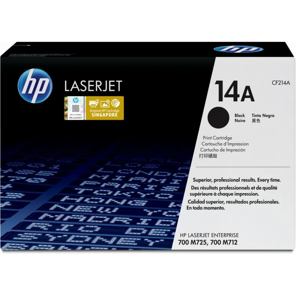 Toner HP 14A Black CF214A