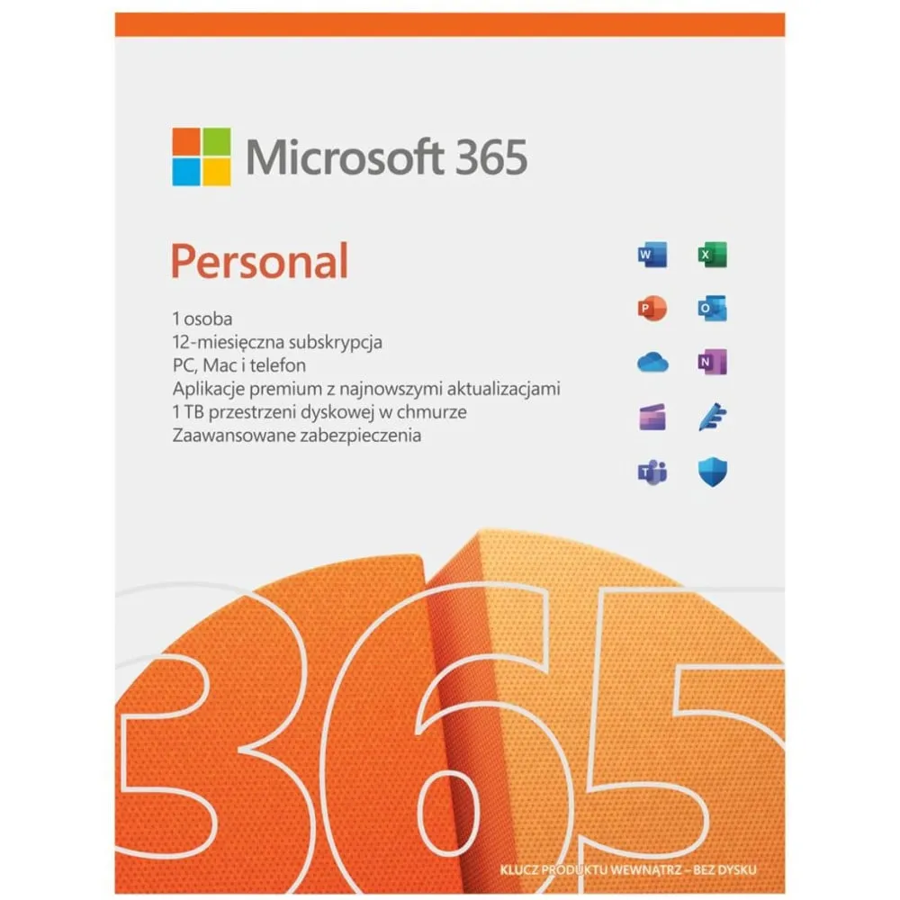 Oprogramowanie Microsoft 365 Personal All Languages 1U/5PC, QQ2-01752, 12 miesięcy, wersja fizyczna | Sklep ITnes.pl, IT for BUS