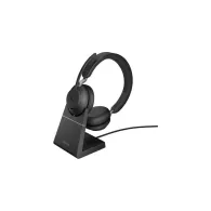 Zestaw słuchawkowy Jabra Evolve2 65 Stand Link380c MS Stereo 26599-999-889 - Czarny | Sklep ITnes.pl - IT for BUSINESS