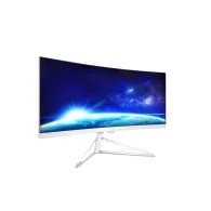 Monitor Philips 349X7FJEW/00, 34", 3440x1440 (UWQHD), 60Hz, 21:9, zakrzywiony, VA, FreeSync, 4 ms, Biało-Srebrny | Sklep ITnes.pl, IT for BUSINESS
