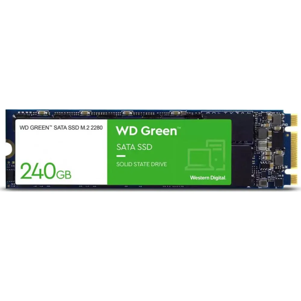 Dysk SSD 240GB M.2 SATA WD Green WDS240G3G0B-00BJF0, 2280, M.2, SATA | Sklep ITnes.pl, IT for BUSINESS