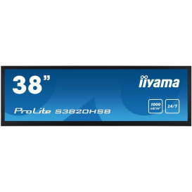 Monitor iiyama ProLite Non Touch LFD S3820HSB-B1 - 38"/1920x540/60Hz/32:9/MVA/8 ms