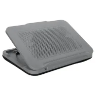 Podstawka chłodząca Targus 18" Dual Fan Chill Mat with Adjustable Stand AWE90GL - Dwa wentylatory, Szara, Czarna
