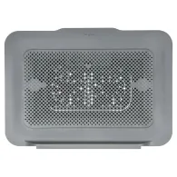 Podstawka chłodząca Targus 18" Dual Fan Chill Mat with Adjustable Stand AWE90GL - Dwa wentylatory, Szara, Czarna