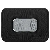 Podstawka chłodząca Targus 18" Dual Fan Chill Mat with Adjustable Stand AWE90GL - Dwa wentylatory, Szara, Czarna