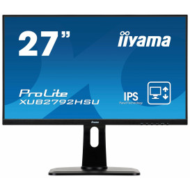 Monitor iiyama ProLite XUB2792HSU-B1 - 27", 1920x1080 (Full HD), 75Hz, IPS, 4 ms, pivot, Czarny - zdjęcie 9