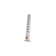 Listwa antyprzepięciowa Acar S8 W0152 - 8 gniazd, Szara | Sklep ITnes.pl - IT for BUSINESS