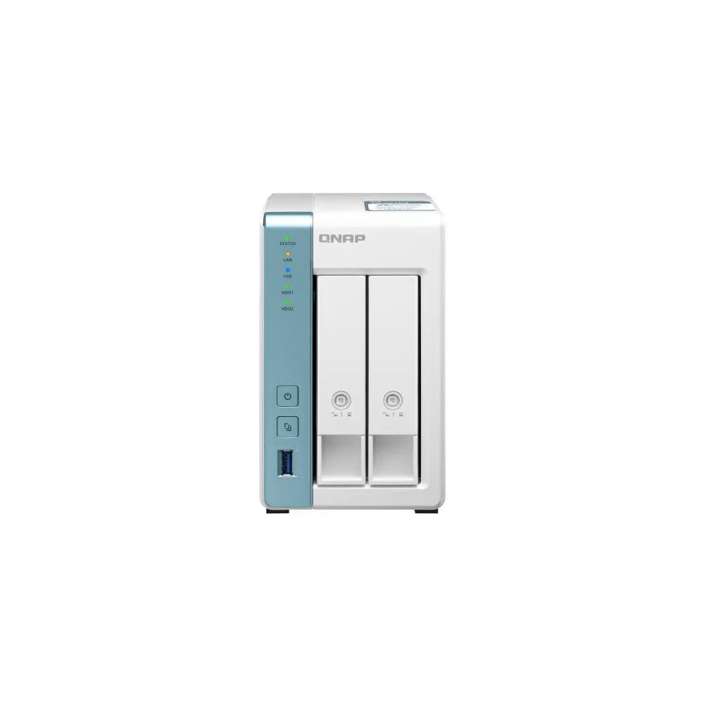 Serwer NAS QNAP Tower TS-231P3-GE1, Tower, AnnapurnaLabs Alpine AL314, 2GB RAM, 8TB, 2 wnęki, hot-swap | Sklep ITnes.pl, IT for BUSINESS