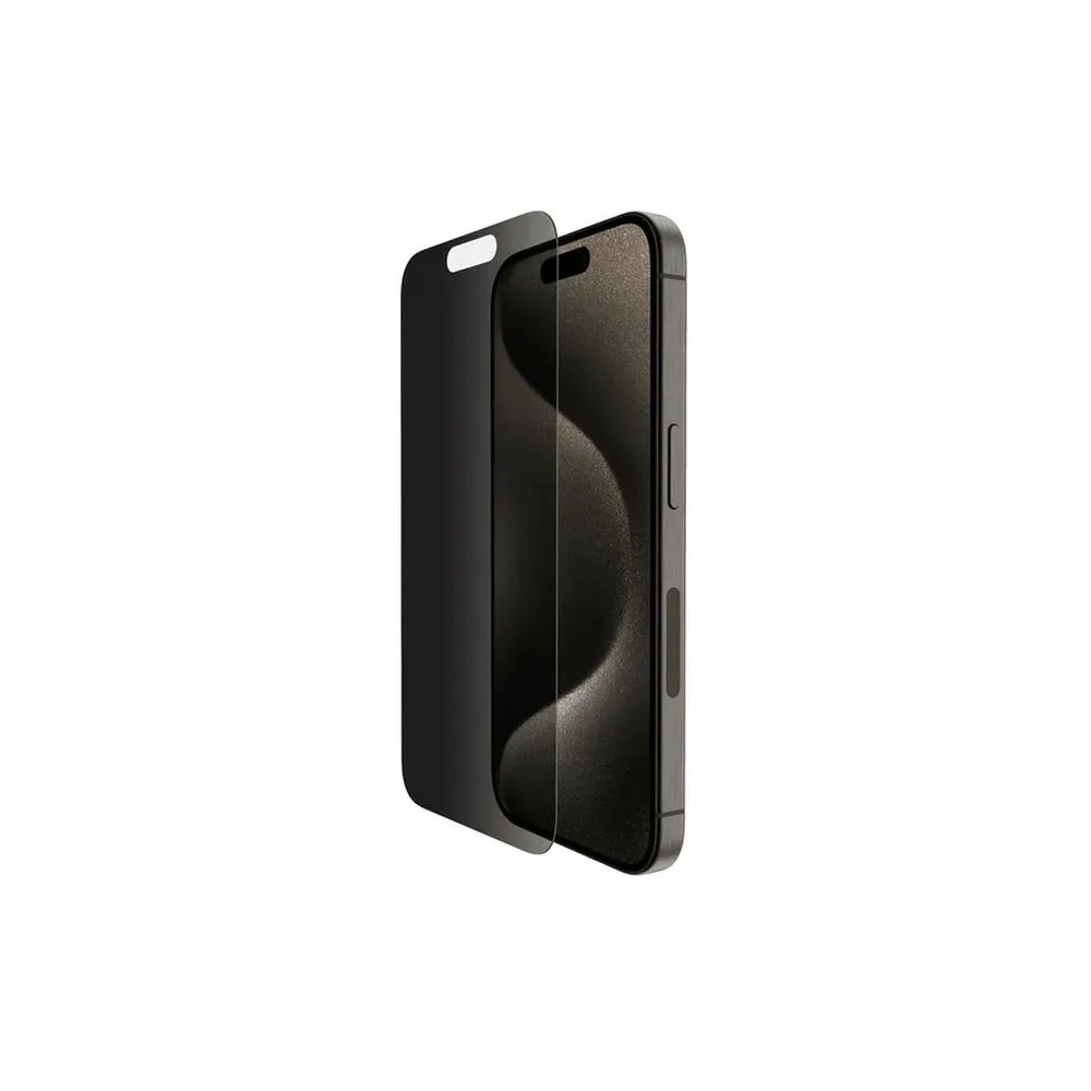 Szkło prywatyzujące Belkin TemperedGlass Privacy Treated Screen Protector for iPhone 15 Pro OVA149ZZ