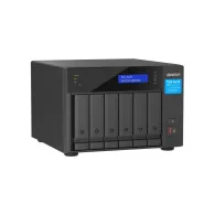 Serwer NAS QNAP Tower TVS-H674-I5-WS, Tower, Intel Core i5-12400, 32GB RAM, 48TB, 6 wnęk, 2 x M.2, hot-swap, 3 lata Carry-in | S